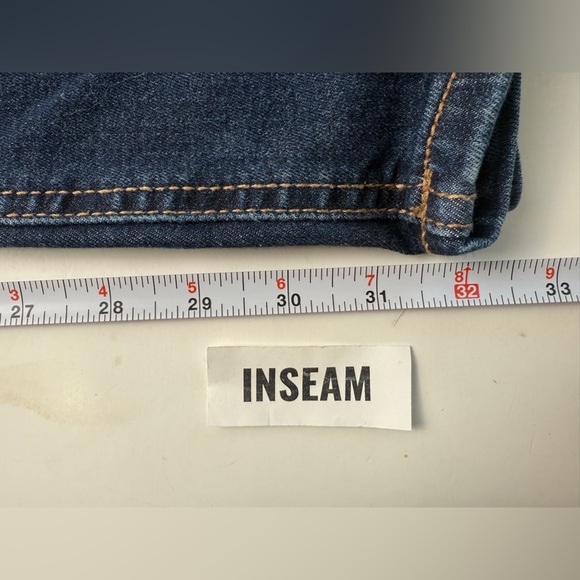 Seven7 Jeans Women 8 Boot Cut Slim High Rise Tummyless Stretch Denim 30X32 - Picture 9 of 11